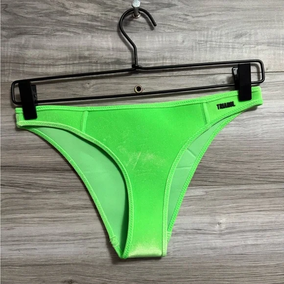 Triangl Swimwear Lime Green Bikini Bottom