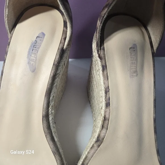 L'agence Elysee Espadrille Platform Sandals Cheetah