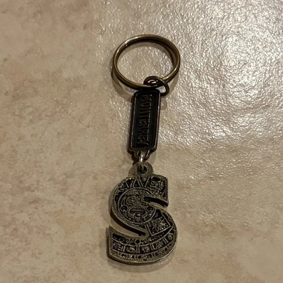 Letter “S” Monterrey Gold Keychain