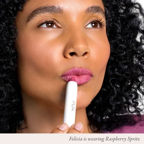PÜR Silky Pout Creamy Lip Chubby Raspberry Spritz