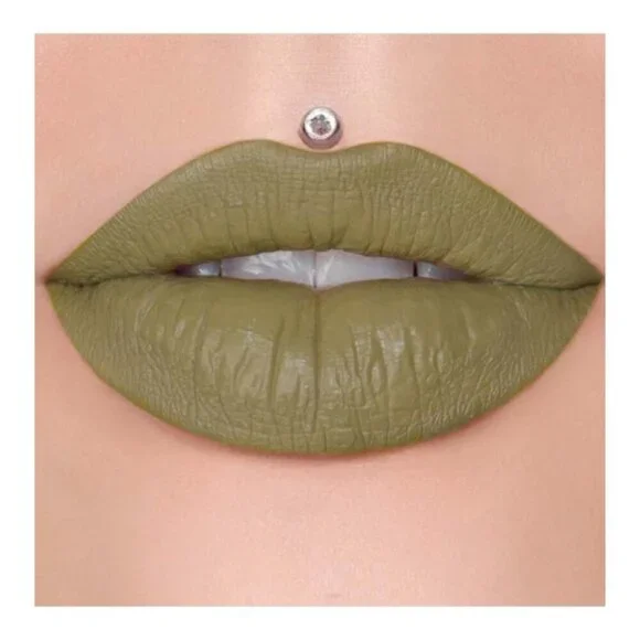Jeffree Star Velour‎ Liquid Lipstick - Dead Presidents (Camo Green) - NWB