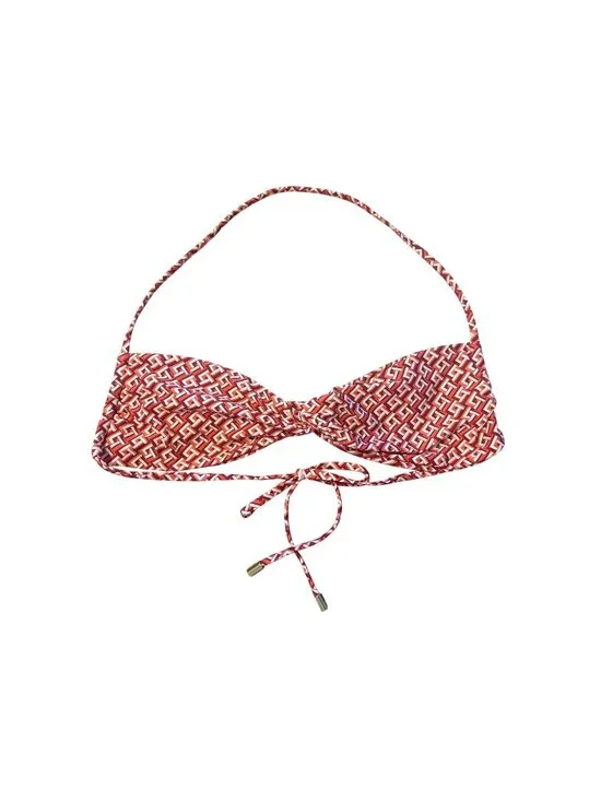 MONDAY Swimwear Tamarama Bikini Top in Lattice Geo