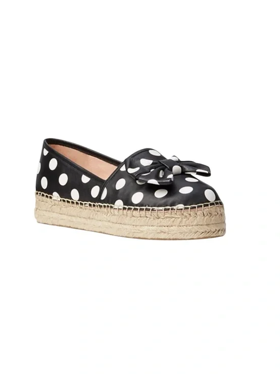 Kate Spade Linds Polka Dot Bow Platforms