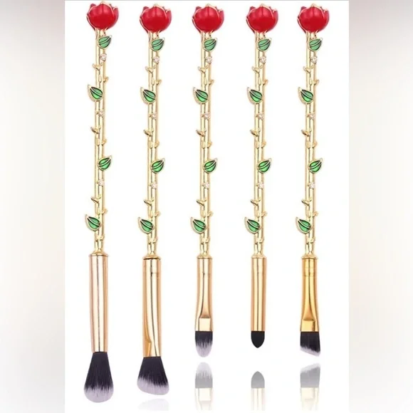 Rose Eye Makeup Brush Set
