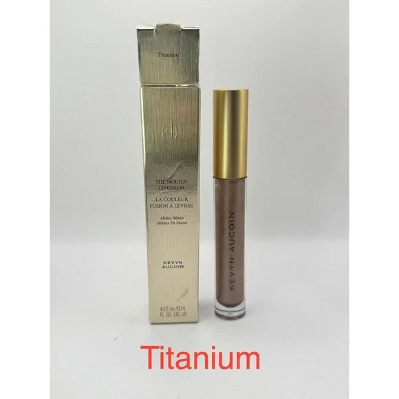Kevyn Aucoin The Molten Lip Color Titanium NEW