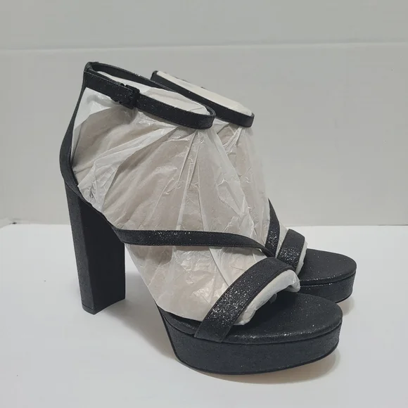 Michael‎ Kors Tanner Platform Pixie Fine Glitter Shoes NIB Size 11