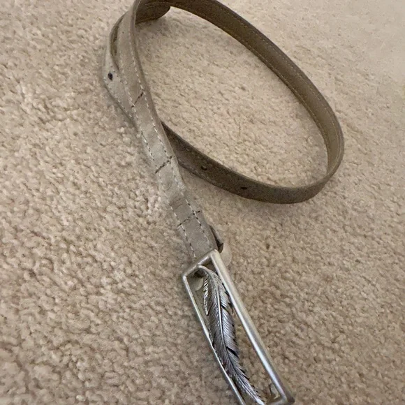Worth Woman’s Leather Brown Belt, Sz 31x0,8