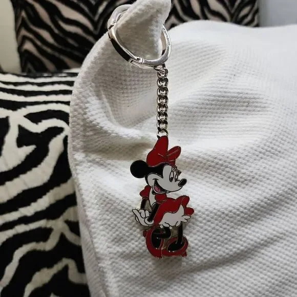 Kate Spade X Disney Minnie Mouse Metal Keyfob/bag Charm