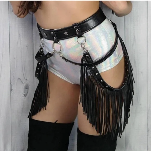 Leather Waist Belt Harness