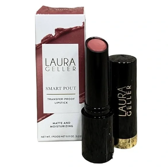 Laura Geller Smart Pout Transfer Proof Lipstick New