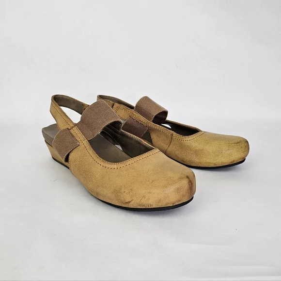 Hokus Pokus WANIKA Natural Slingback Platformm Shoe 10