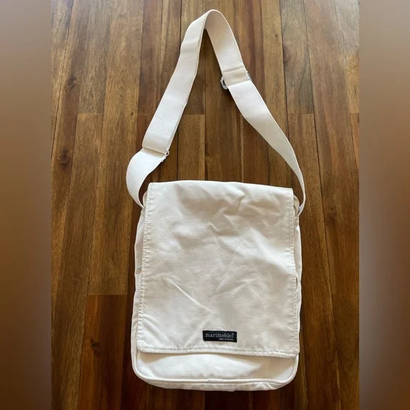 marimekko crossbody canvas bag