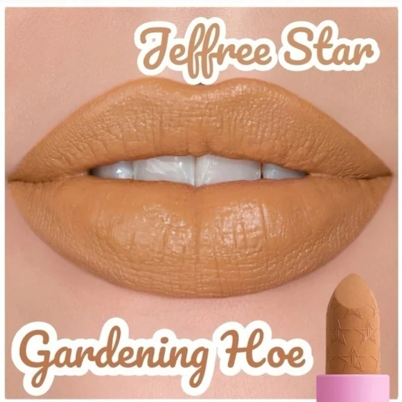 Jeffree Star Velvet Trap Gardening Hoe💄 Lipstick Nude Lip Stick Matte