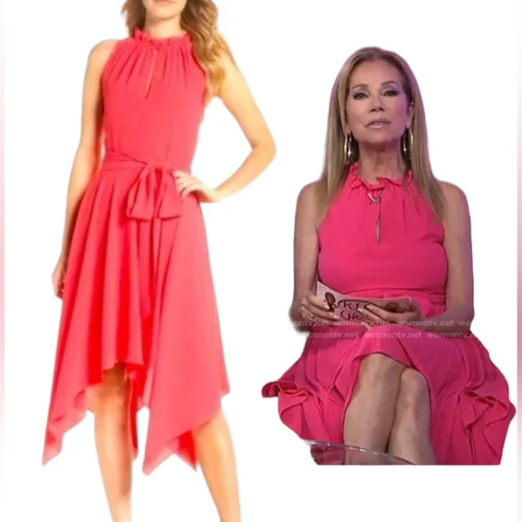 Eliza J Handkerchief Hem Dress as Worn by Kathie Lee Gifford