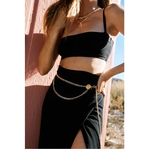 Luv AJ x Sivan Ayla Monaco Chain Belt