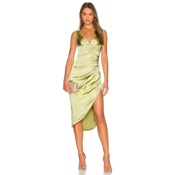 ELLIATT x REVOLVE Rylan Dress Midi Dress in Citrus