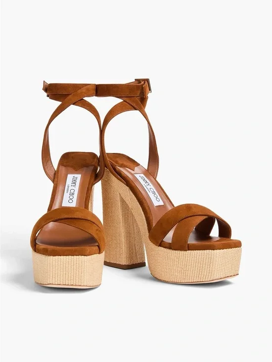 Jimmy Choo Gaia 140 Platform Heels