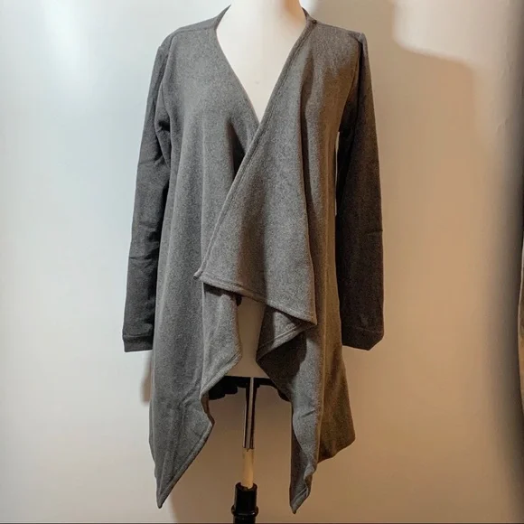 Cuddl Duds Fleecewear Stretch Wrap Sweater Size M
