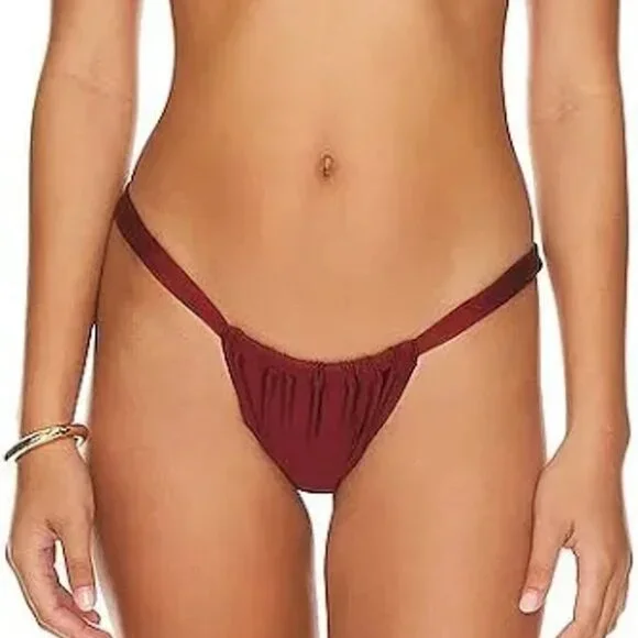 NWT bikini bottoms, XL, Cinnamon