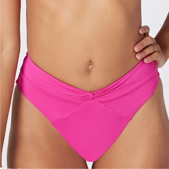 L Space Bikini Bottoms Pink xs