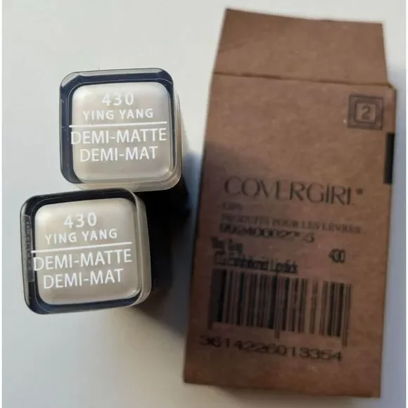 Covergirl Exhibitionist Lipstick Ying Yang Lot of 2