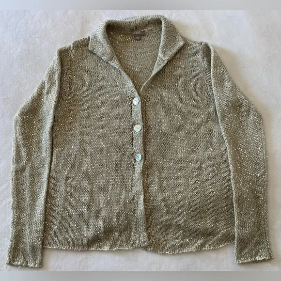 J.jill Long Sleeve Sequin Cardigan Size‎ Small