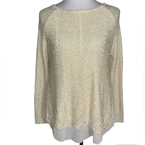 Fabrik Ivory Knit Pullover