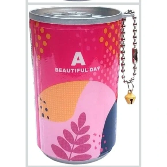 Mini Wet Wipes Can Keychain Kawaii Bag Charm 30 Count Sealed A Beautiful Day New
