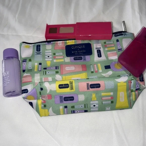 Clinique x Kate Spade Skincare Makeup Deluxe Sample Size Gift‎ Set 3549