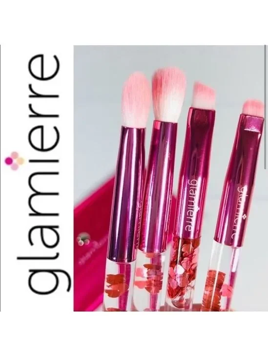 Glamierre Pink Makeup Brush Set of 4