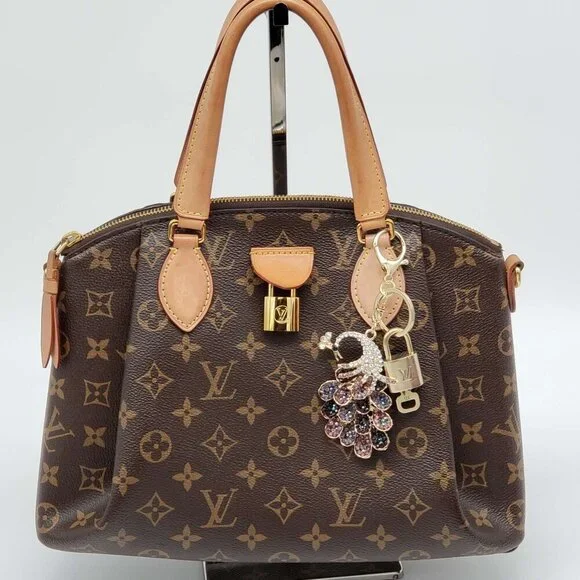 Authentic Louis Vuitton Lock & Key Gold ✨ Unbranded Keychain Bag Charm LV