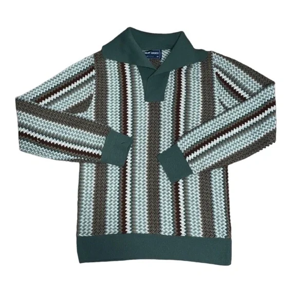 Vintage zigzag sweater