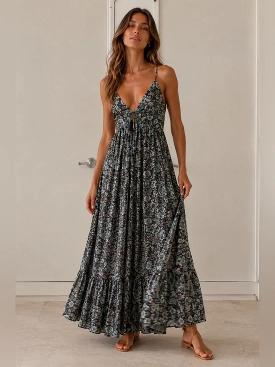 Karma Highway maxi dress one size