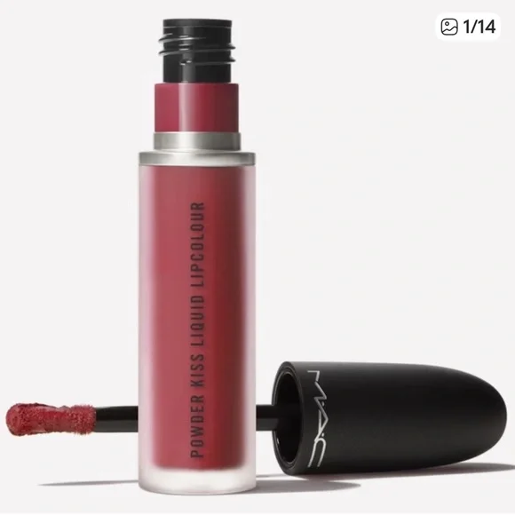 New! MAC Cosmetics Powder Kiss Liquid Lipcolour - fashion emergency