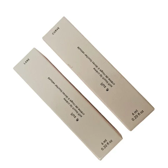 NEW Glossier G Suit Soft Touch Lip‎ Creme Lipstick Gloss LANE & CURVE