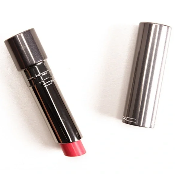 MAC Huggable Lipcolour Pink Lipstick Out for Passion New in Box