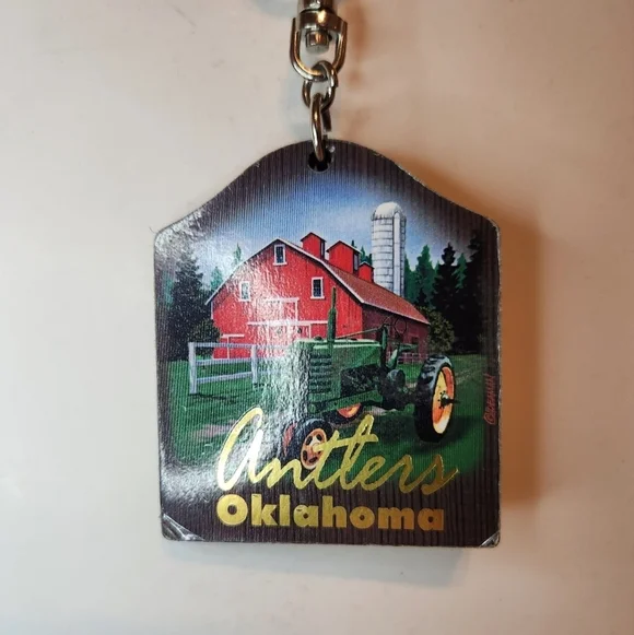 Antlers Oklahoma Keychain