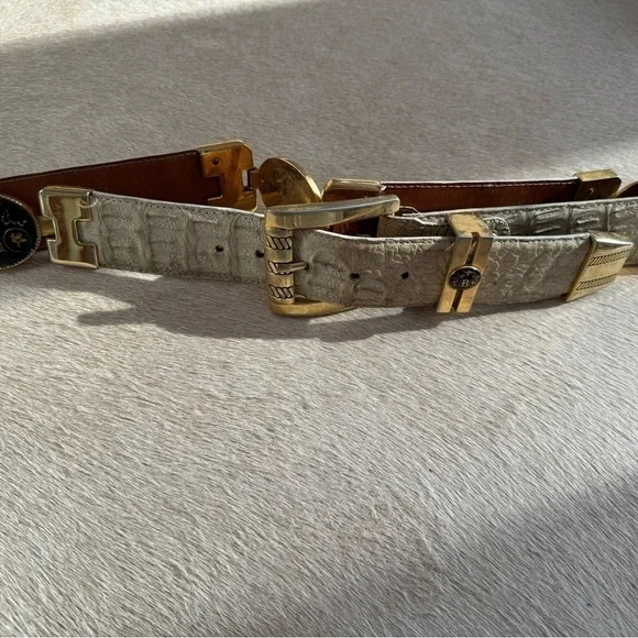 Dos de oro crocodile belt- duuuude- vintage