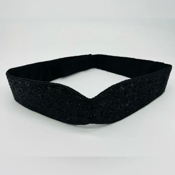 Exquisite beaded vintage Nordstrom women’s wide belt