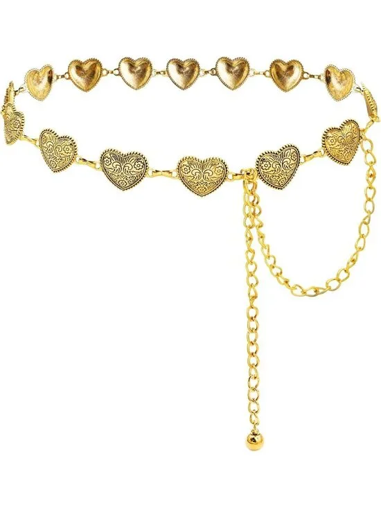 Adjustable Western Waist Chain Belt for Women - Stylish Cowgirl Accessory for