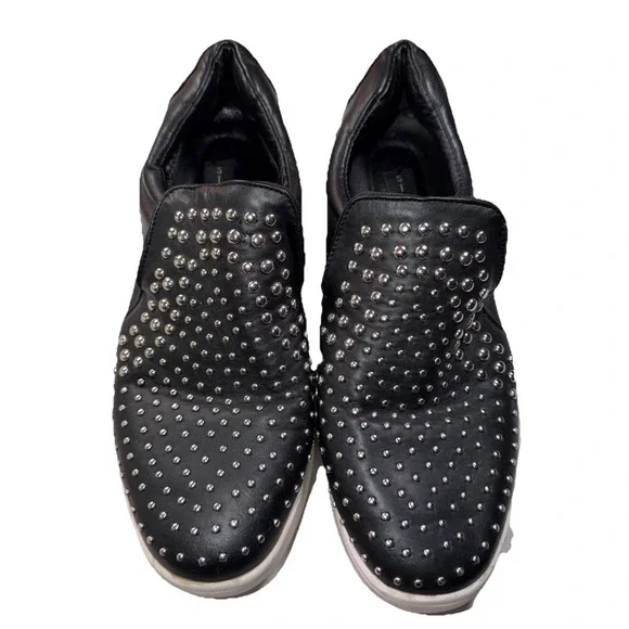 STEVE MADDEN Coulter Skate Stud Rivet Loafer Slip On Platform Sneaker Shoes 6.5
