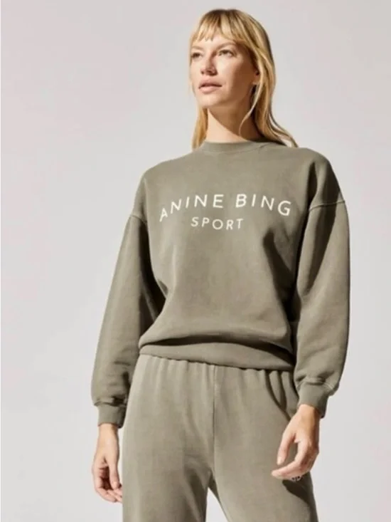 🧨 7/4 SALE 🧨 Anine Bing Sport Crewneck Sweatshirt size XS
