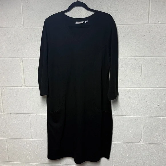 Chic Black Long Sleeve Dress