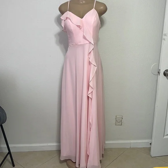 JJ’s House Petal Pink Bridesmaid Dress