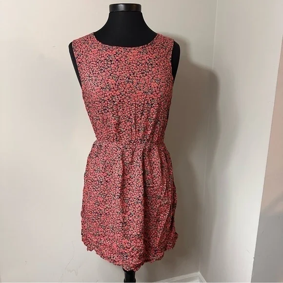 Garage Backless Floral Dress in Size Large