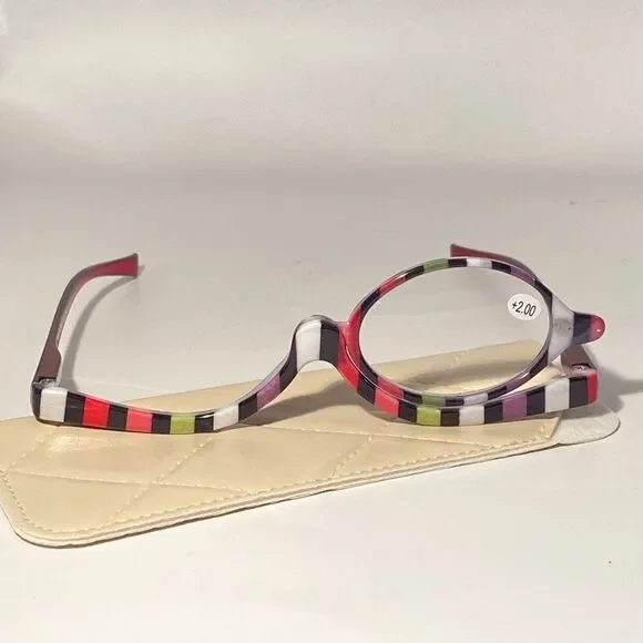 0982 Makeup Cosmetic 2.00 Flip Magnifying Glasses For Precision Application N…