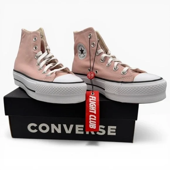 Converse Chuck Taylor All Star Platform Hi Pink Rose Women's‎ 6 Box