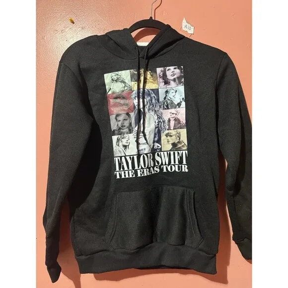 Womens Sweater S Small Black Hoodie