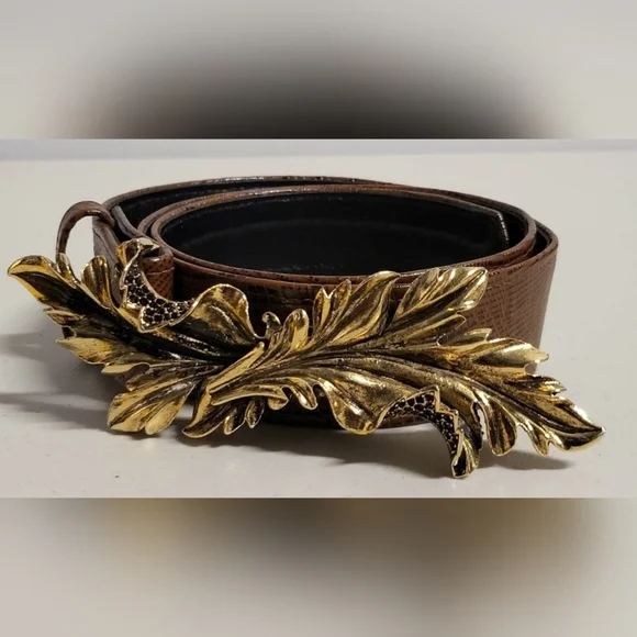 Jay Feinberg Strongwater‎ Signed Designer Belt SIZE MEDIUM