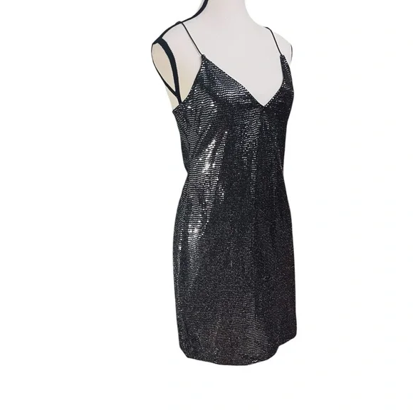 H&M‎ Divided Black Sparkle Top